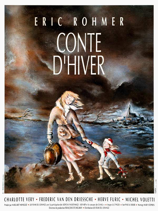 Affiche du film « Conte d'hiver » d'Éric Rohmer.